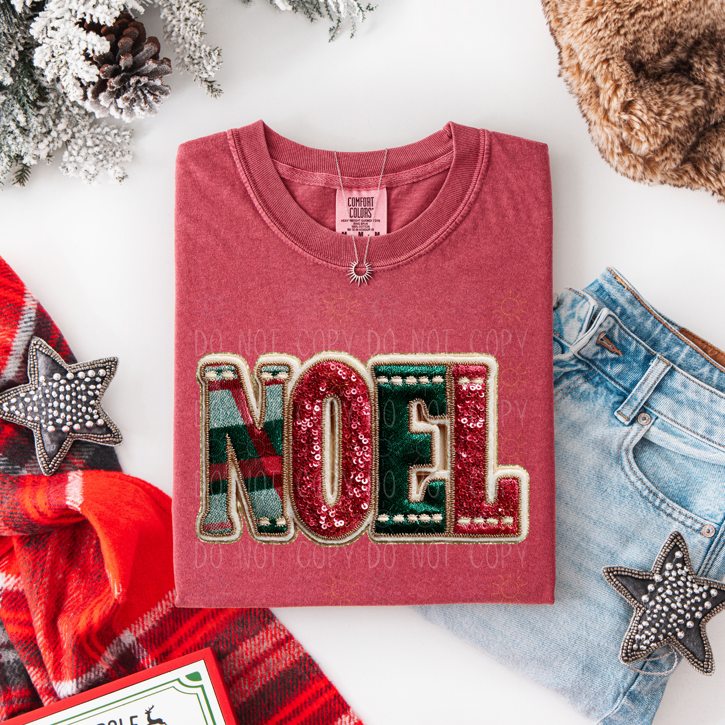 COMPLETED - Noel Faux Patch/Sequins