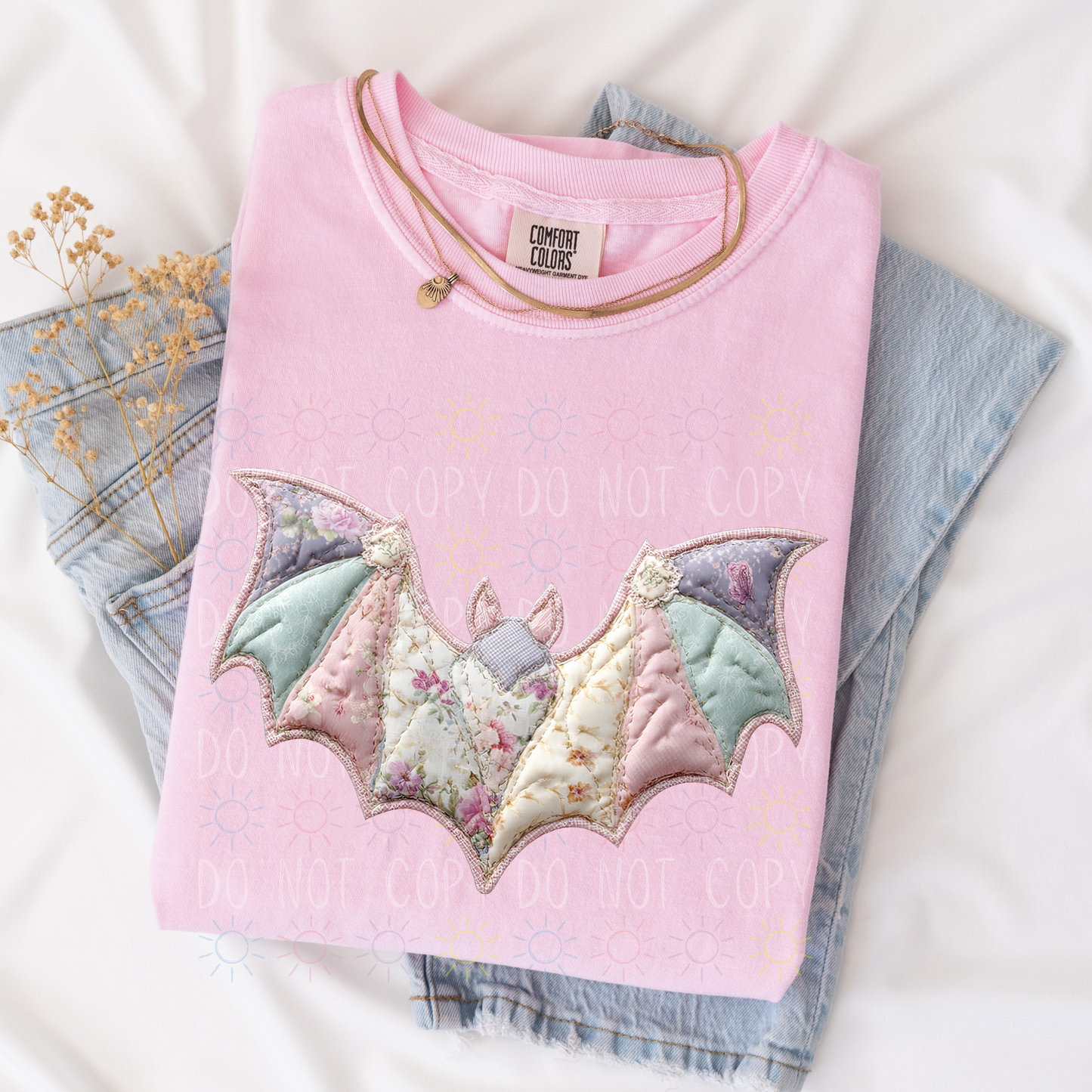 COMPLETED - Patchwork Pastel Bat