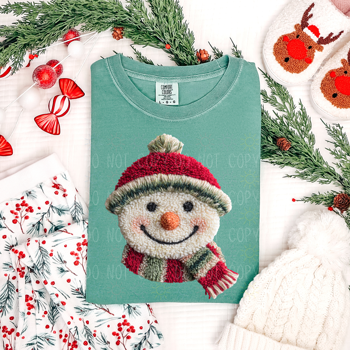 COMPLETED - Needle Punch Snowman