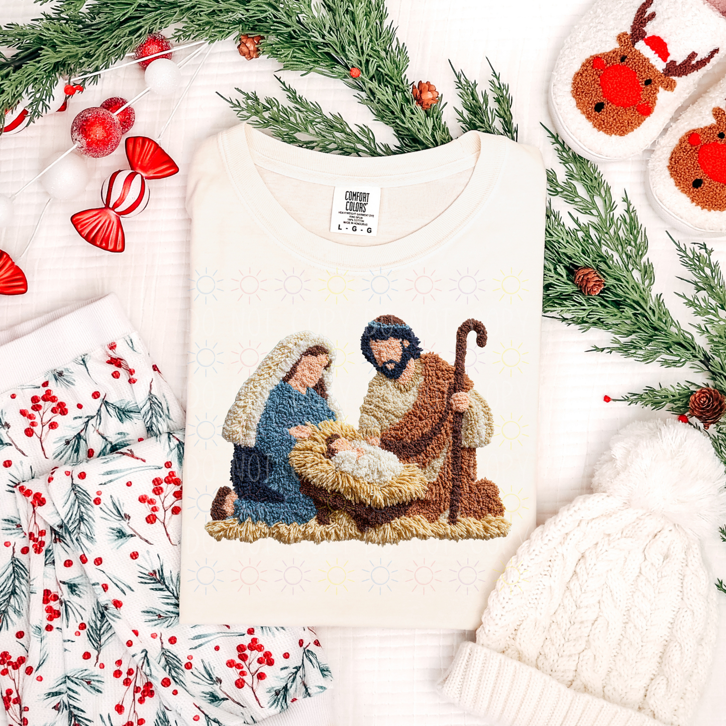 COMPLETED - Plush Nativity Scene