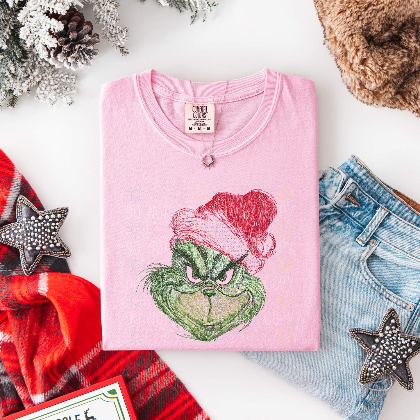 COMPLETED - Drawn Green Face