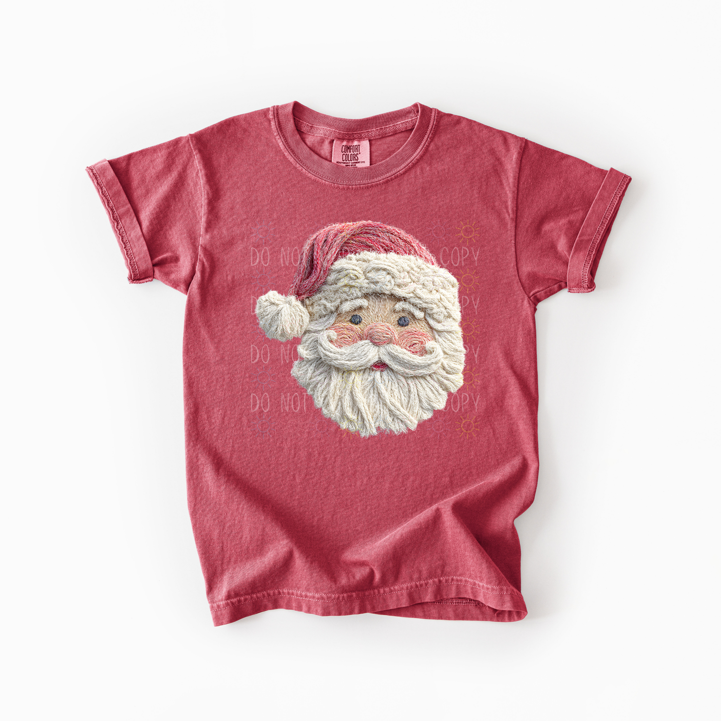 YOUTH COMPLETED - Fiber Art Santa