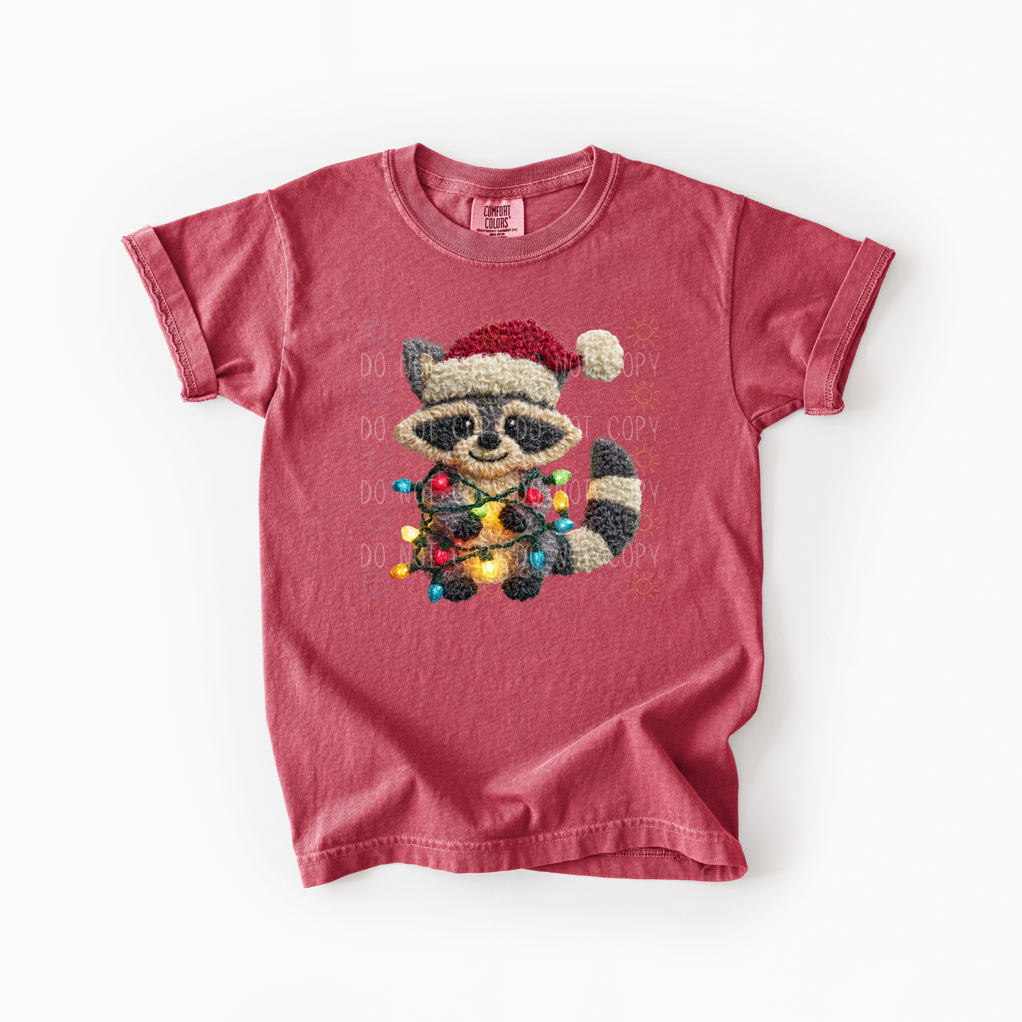 YOUTH COMPLETED - Plush Festive Racoon