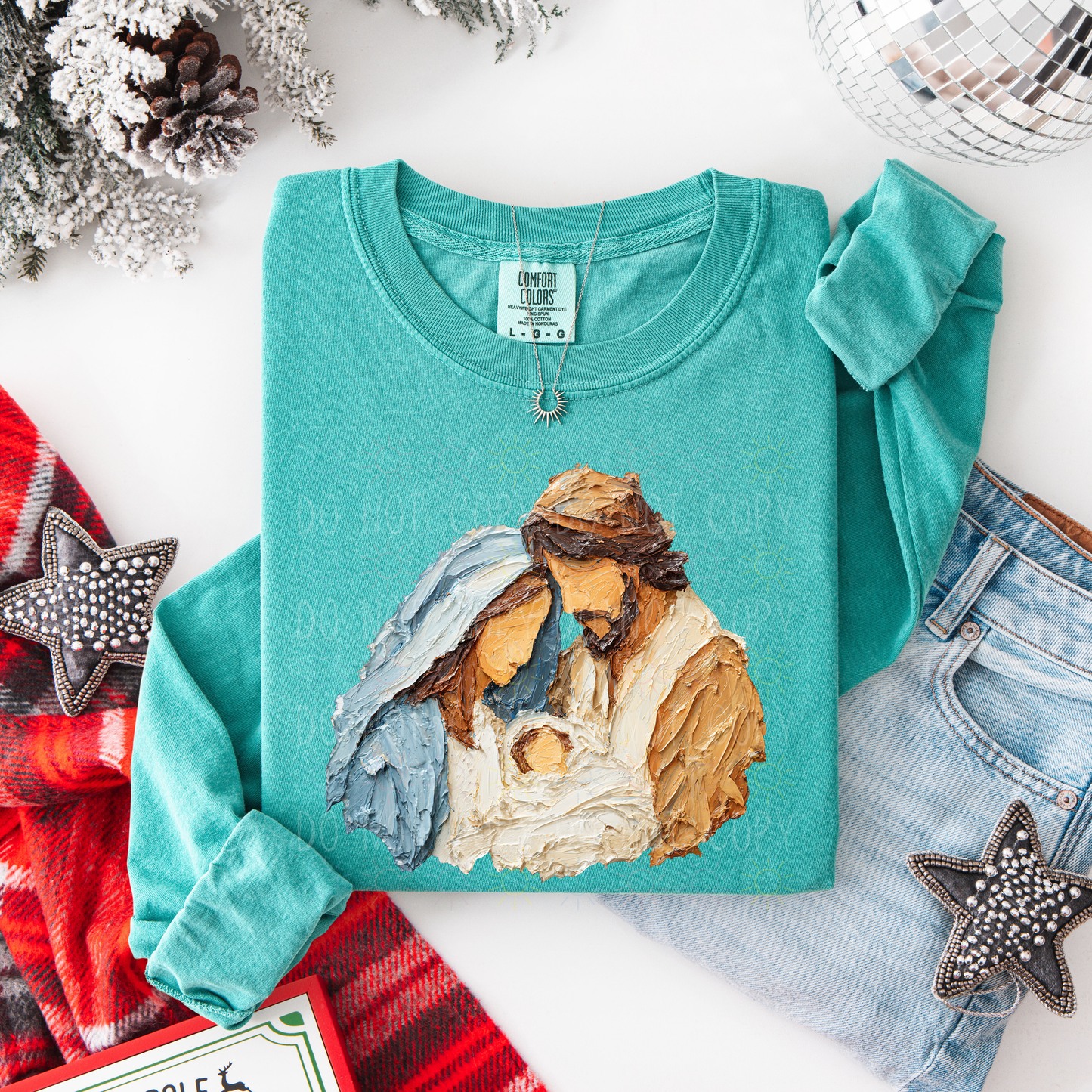 COMPLETED - Painted Mary, Joseph, and Jesus