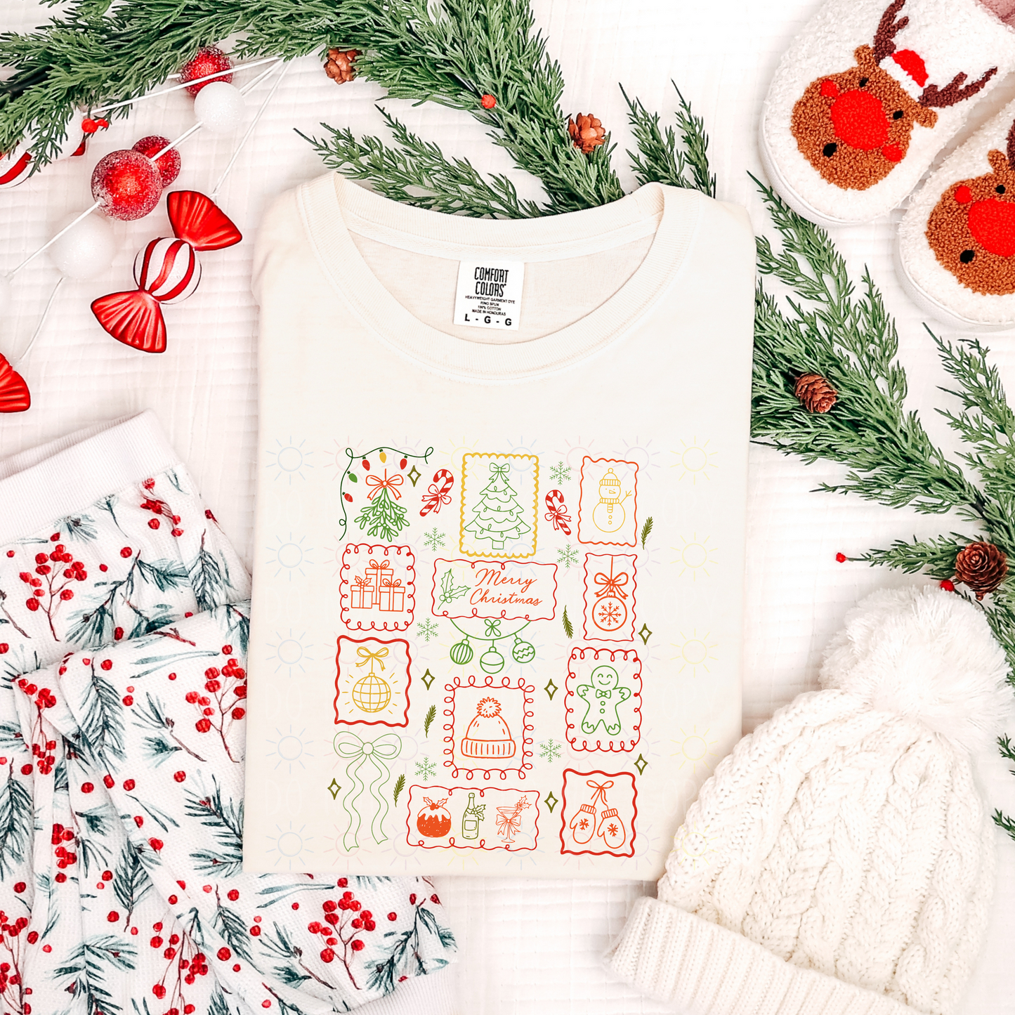 COMPLETED - Doodle Stamp Merry Christmas