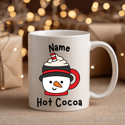 Personalized Character Hot Cocoa - Coffee Cup