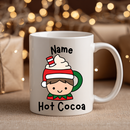 Personalized Character Hot Cocoa - Coffee Cup
