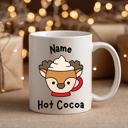 Personalized Character Hot Cocoa - Coffee Cup