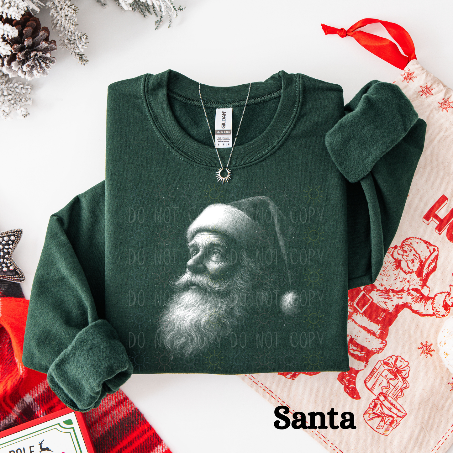 COMPLETED - Vintage Santa Crewneck
