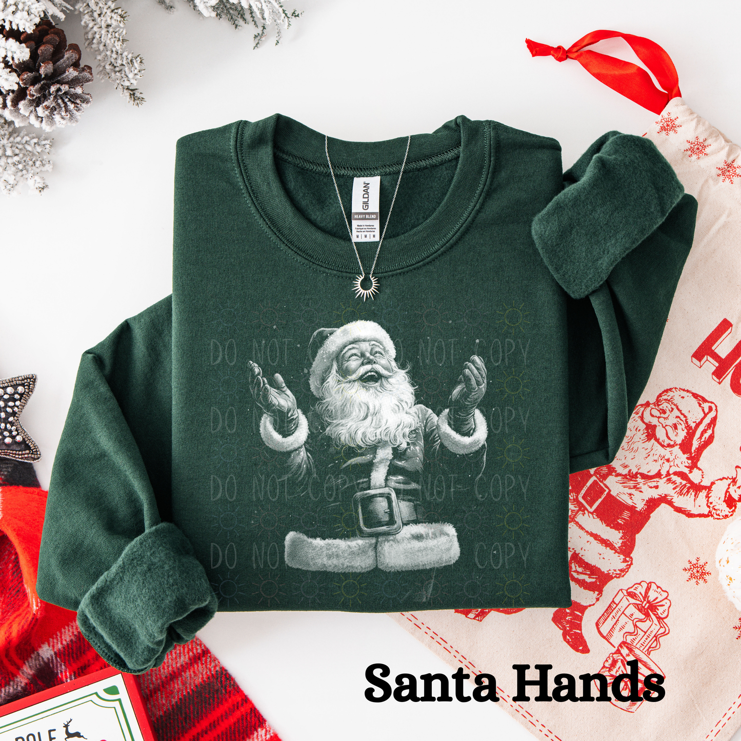 COMPLETED - Vintage Santa Crewneck