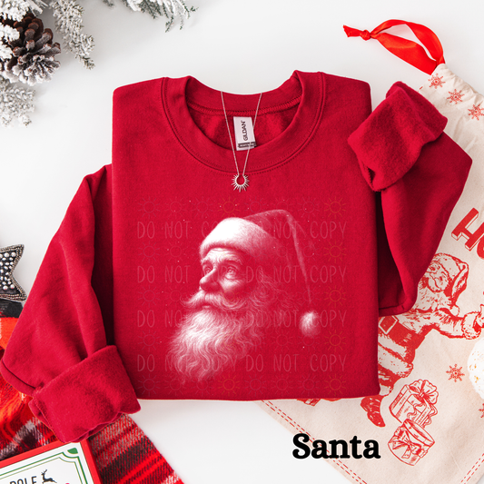 COMPLETED - Vintage Santa Crewneck