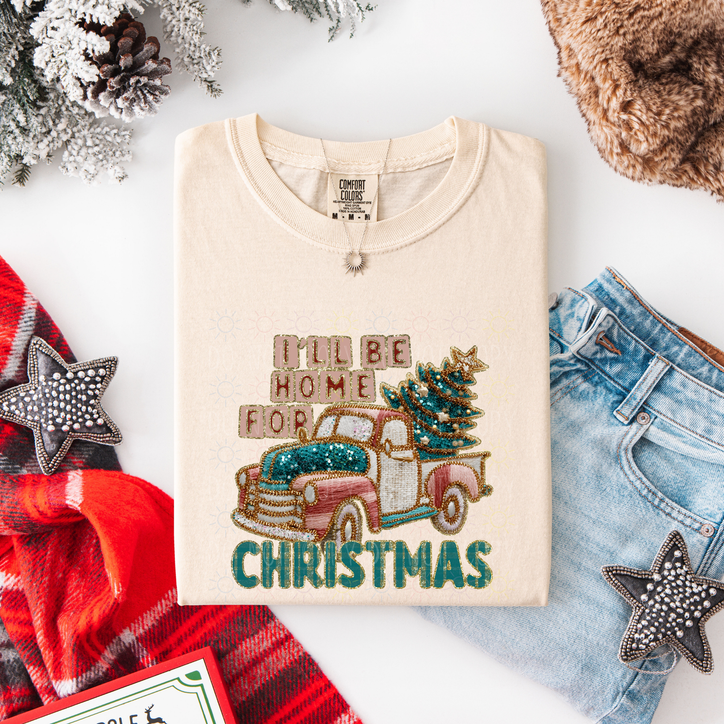 COMPLETED - Patch Look I’ll Be Home For Christmas