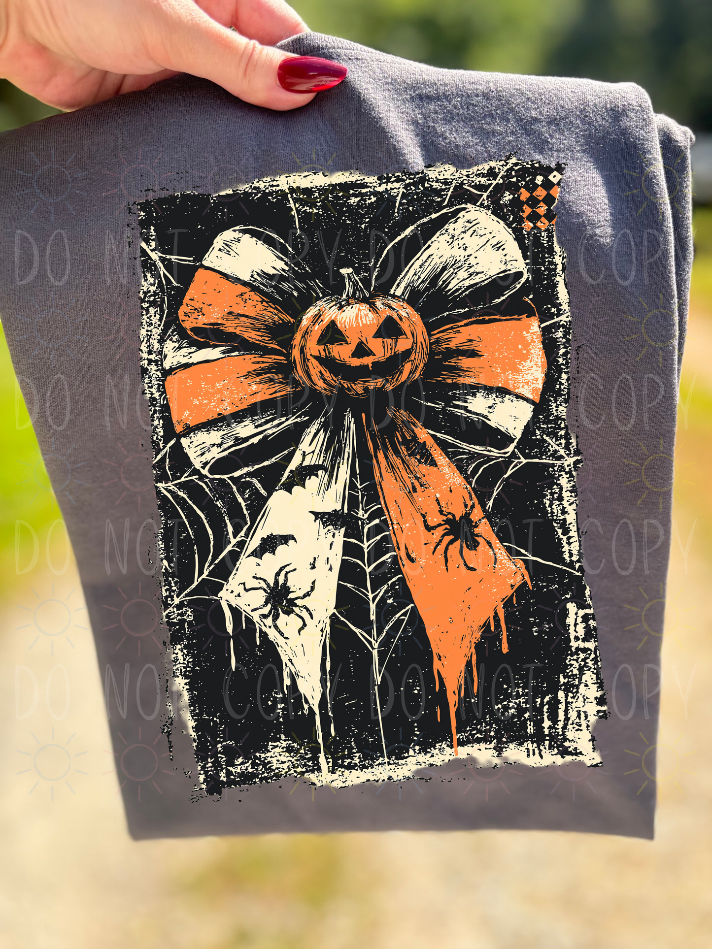 COMPLETED - Vintage Pumpkin Bow