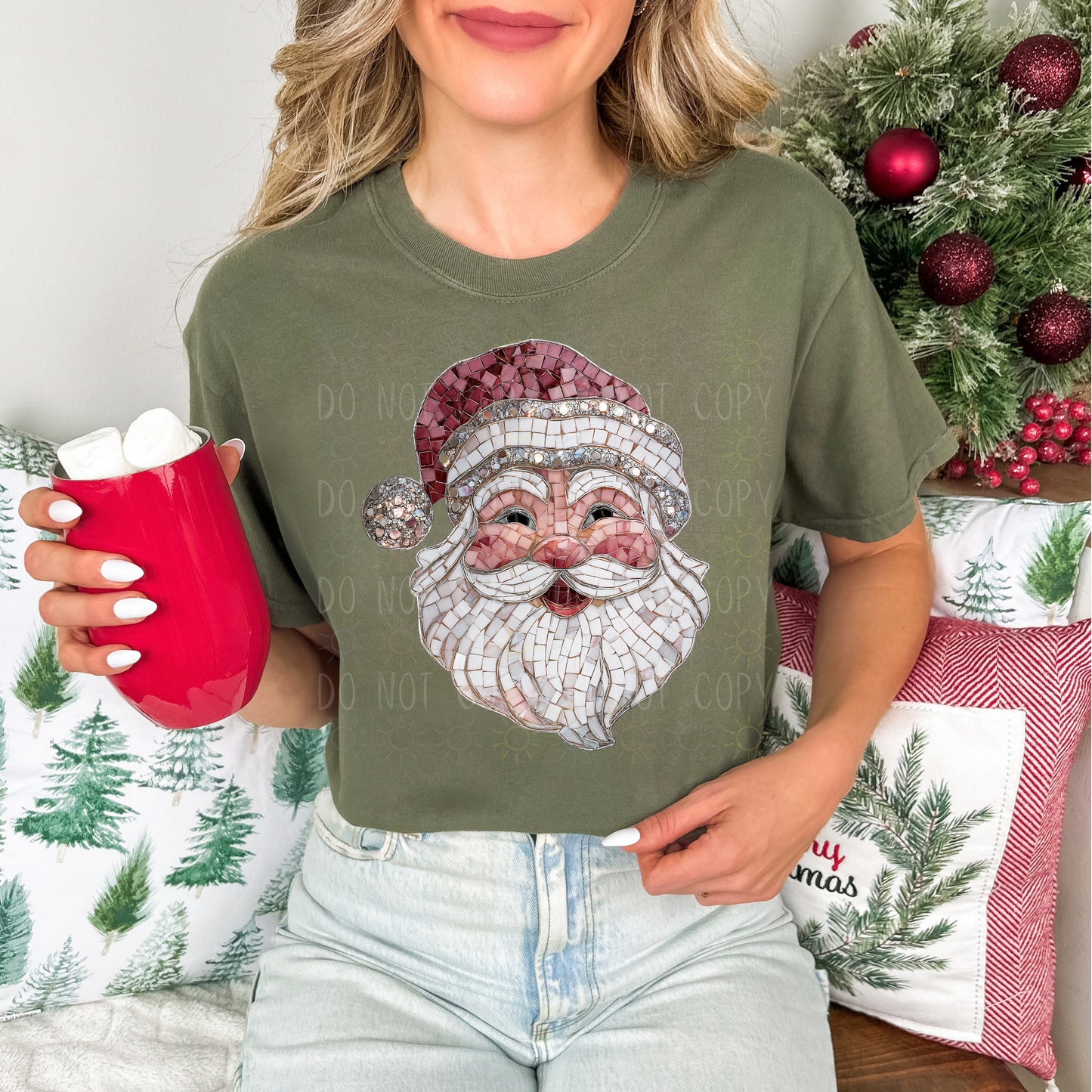 COMPLETED - Mosaic Santa