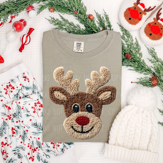 COMPLETED - Needle Punch Reindeer