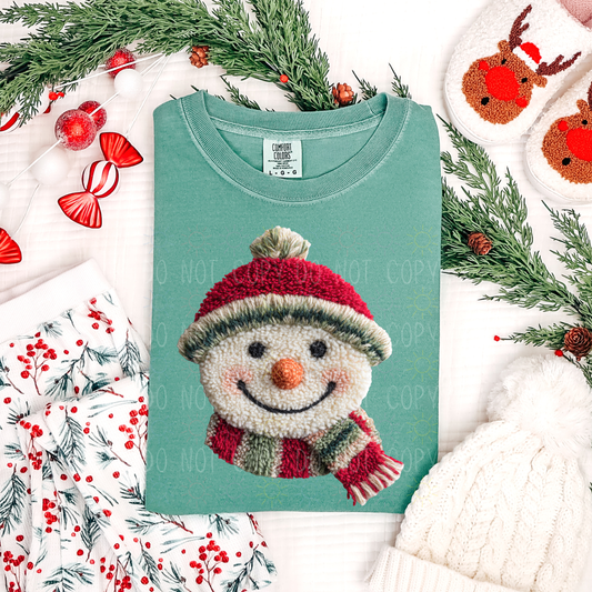 COMPLETED - Needle Punch Snowman