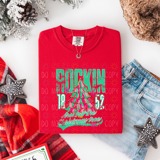 COMPLETED - Distressed Rocking Around The Tree