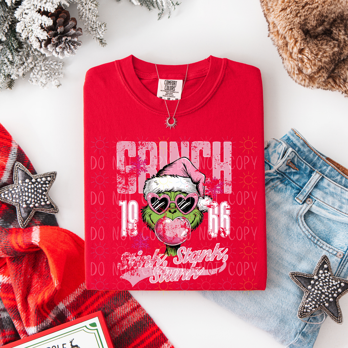 COMPLETED - Distressed Green Bubble Gum