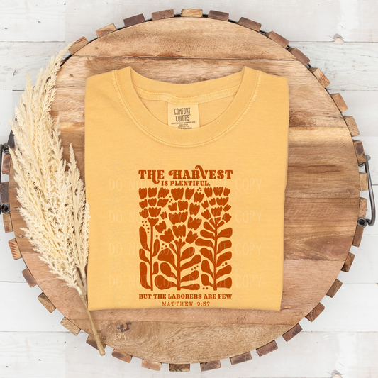 COMPLETED - The Harvest Is Plentiful