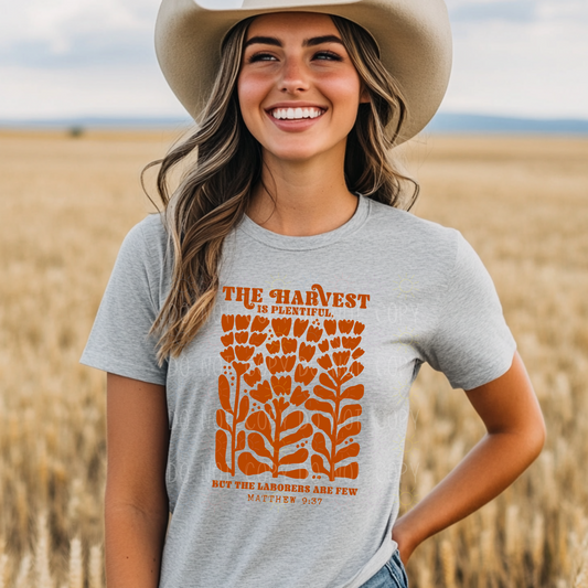 The Harvest Is Plentiful - TEXAS ORANGE INK
