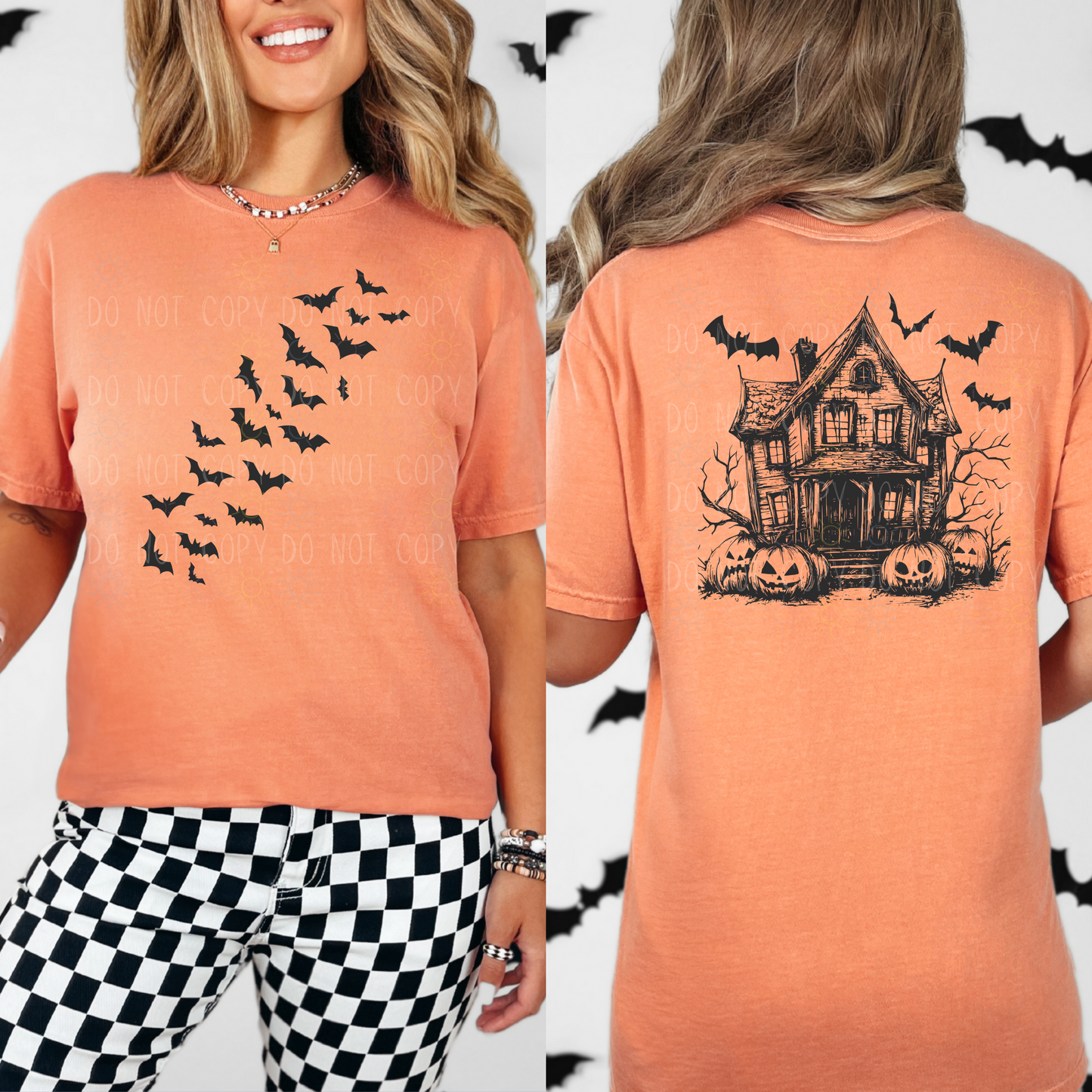 Haunted House Flying Bats