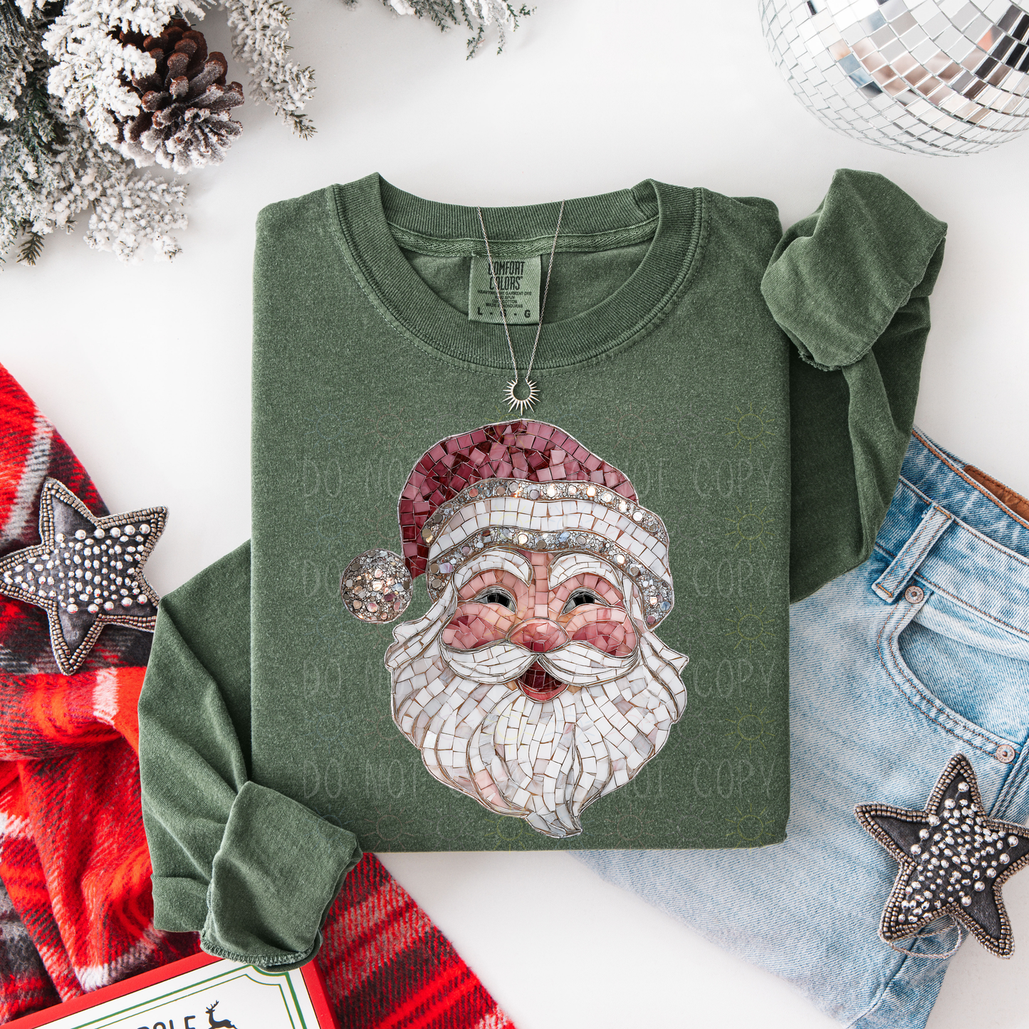 COMPLETED - Mosaic Santa