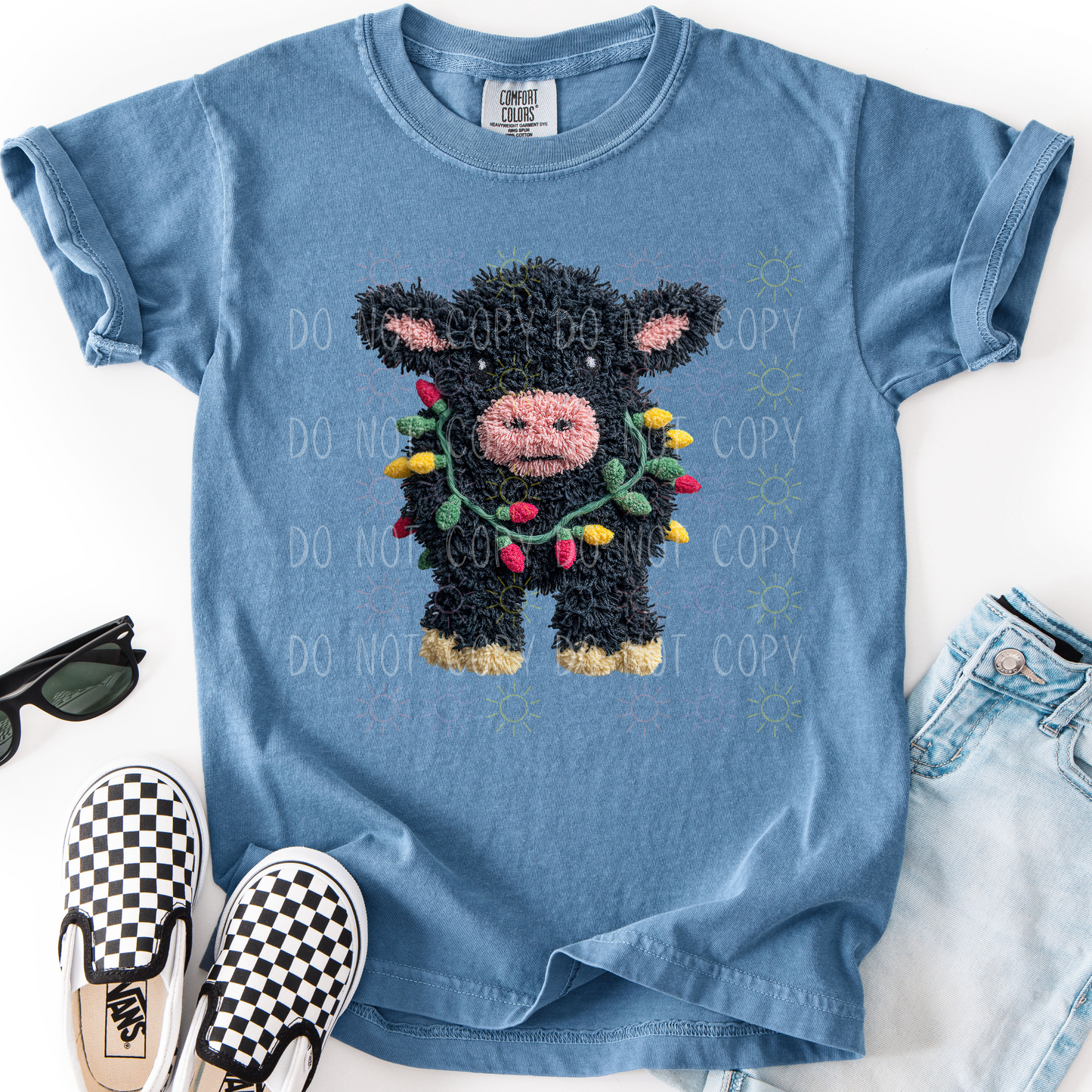 YOUTH COMPLETED - Plush Christmas Angus