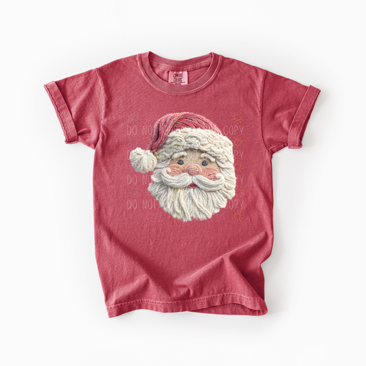 YOUTH COMPLETED - Fiber Art Santa