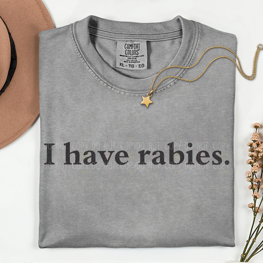 COMPLETED - I Have Rabies