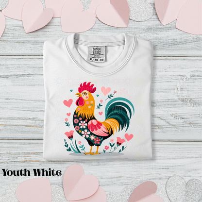 COMPLETED - Floral Heart Chicken