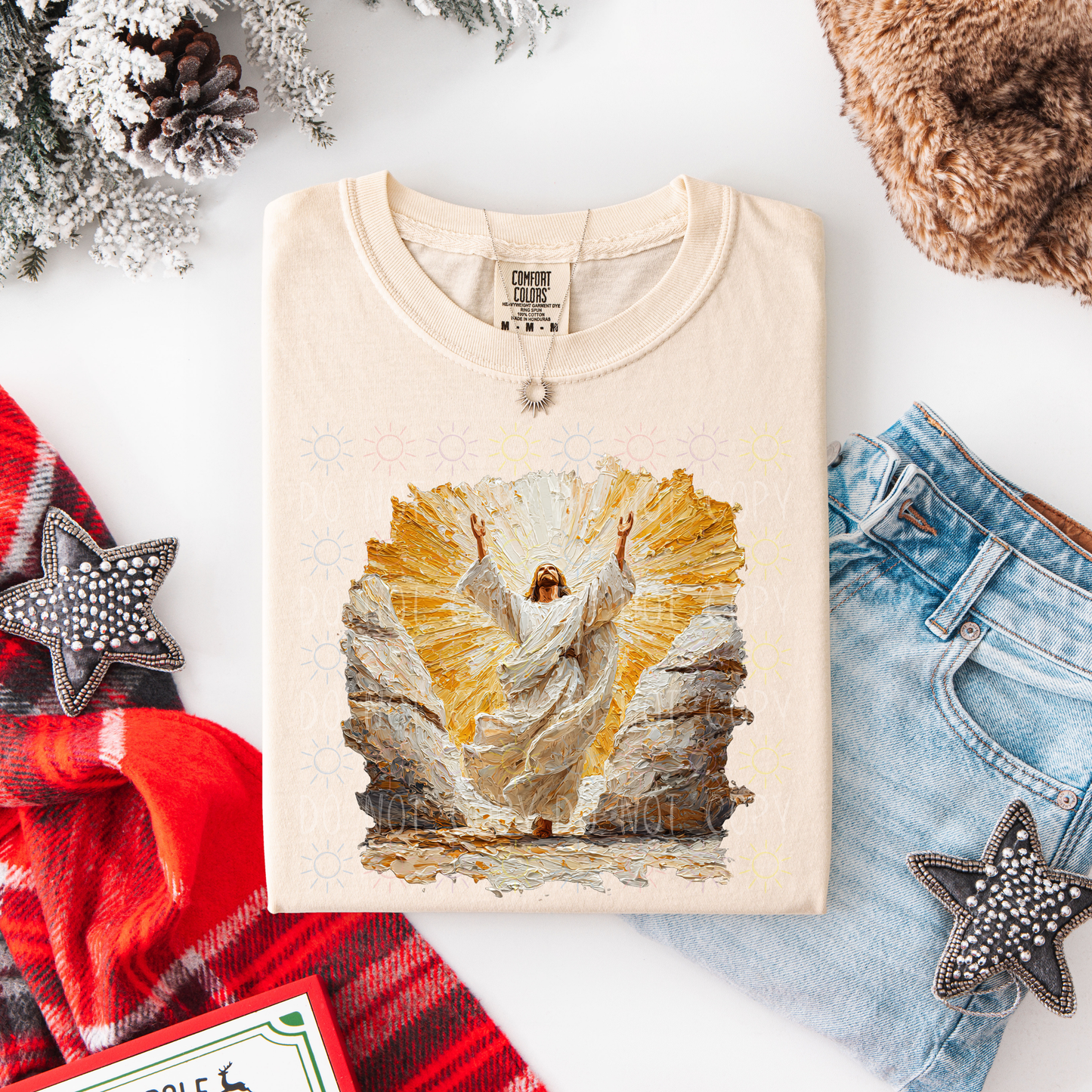 COMPLETED - Painted Jesus Resurrection