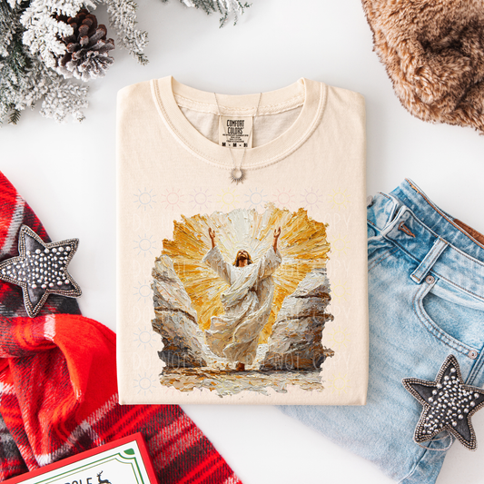 COMPLETED - Painted Jesus Resurrection