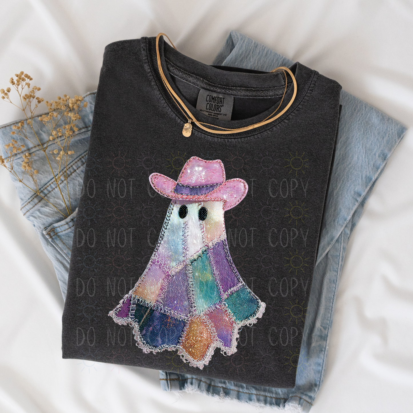 COMPLETED - Cowboy Patchwork Ghost