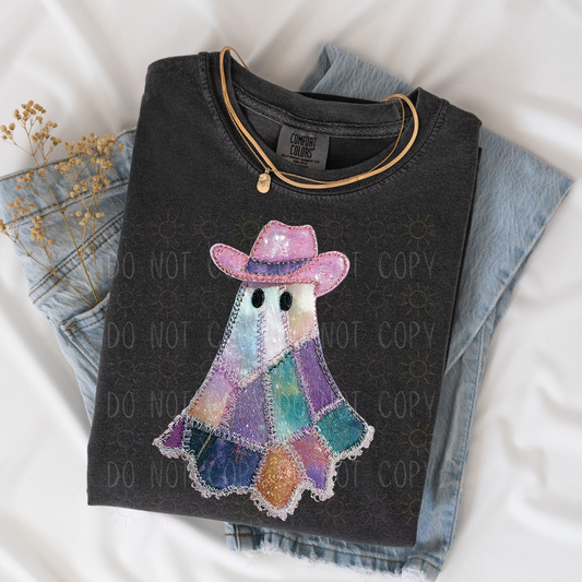COMPLETED - Cowboy Patchwork Ghost